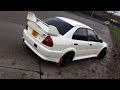 Mitsubishi Evolution 6 RS rally car