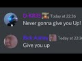 Discord Sings: GIVE YOU UP (feat. Abdul Ciesse)