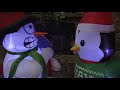 🐧Max's New Shivering Penguin Holiday Inflatable! Unboxing New Christmas Inflatables from Home Depot