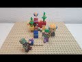Lego Minecraft 21164 The Coral Reef. Unboxing and Speed build. Stop Motion Animations.