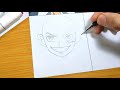 Drawing Monkey d. luffy in different Anime Styles || One Piece