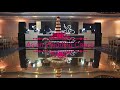 Asian wedding cakes RIVERSIDE venue - 5 tier tower cake red roses