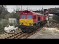 Trains  at Par station | 13.1.24 | ft. china clay traffic