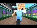 24 HOURS IN A GROCERY STORE! Bloxburg Family Roleplay