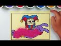 Draw and Coloring The Amazing Digital Circus - Jax Gets Killed - Sand Painting