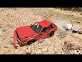 Crazy Rockslide Crashes #1 – BeamNG Drive | CrashBoomPunk