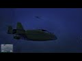 Massive shark chasing submarine in GTA 5