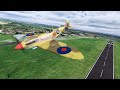 As close as I'll get to flying the Spitfire | Full Flight at Duxford (MSFS)