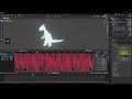 Blender Pokemon 3D Evolution Animation Sequence tutorial