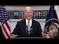 President Biden speaks after receiving briefing on former President Trump shooting
