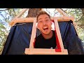 $1 VS $100 TREEHOUSES *Low Budgets ONLY Challenge*