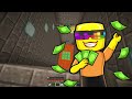 Locked On ONE BLOCK As Mobs In Minecraft!