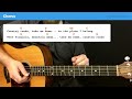 🎸 Take Me Home, Country Roads • Easy guitar lesson w/ chords (John Denver)