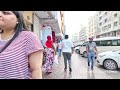 Dubai [4k] Naif Deira Dubai Streets Evening Walking Tour 🇦🇪