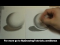 [Realistic Drawing Tutorial 3/8] How To Draw A Sphere