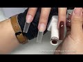 Airbrush Aura Nails | Gel-X Nails