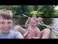 Beautiful Family Day In The Kayak!💙. Lake District, UK🏴󠁧󠁢󠁥󠁮󠁧󠁿.