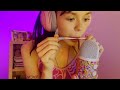 ASMR PEN NOMS ( wet mouth sounds,pen nibbling, sucking )