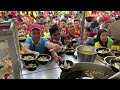 Hard Working Food Truck Noodle Lady - Thai Street Food