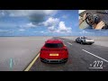 LAMBORGHINI URUS 2019 in TRAFFIC | Forza Horizon 5 | Steering Wheel Gameplay