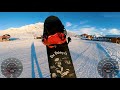 Motorway Speeds Down the Mountain | Snowboarding | 360 Audio