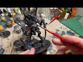 How to paint a Warhammer 40K Tyranid “Norn Emissary” in a Xenomorph inspired paint scheme.