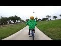 ASMR - Bike Ride Around Duck Pond And The Park