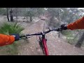 Switchbacks Malaga MTB DH Hipster trail El Chorro April 2018