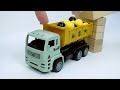 Marble Run Race ☆ HABA Slope & Retro Makita Truck, Garbage Truck Long Version #12