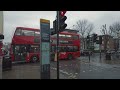 Grey & Rainy London Walk in Notting Hill & Kensington on Windy Winter Morning - 4K 60FPS