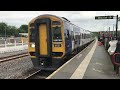 TRAINS at MIRFIELD railway station