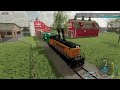 Starting a New Horse Ranch and Shipping Everything by Train | Farming Simulator 22