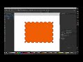 How to make post stamp borders - Inkscape Tutorial