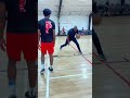 Hakeem Olajuwon teaching footwork at age 61