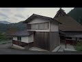 Quiet Dawn Walk at Kayabuki no Sato | Miyama, Japan - 4K Village Ambience