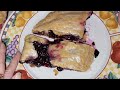 Blueberry PopOver with Pillsbury Pie Crust