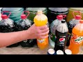 Compilation Experiments : Different Eruption From Coca-cola,Fanta , Mirinda and MENTOS