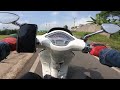 Jalur puncak 2 anti macet jalan mulus dan lancar #touring #vespa #motovlog