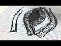 How to draw an eye  ✍🏻✨🤍 (really easy tutorial )!