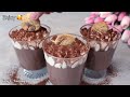 Mocha Dessert Cups. Homemade dessert in 5 minutes. No baking, no egg or gelatine! Easy and Yummy!