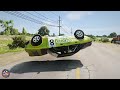 Satisfying Rollover Crashes #22 - BeamNG drive CRAZY DRIVERS