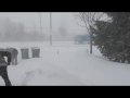 Montreal Snow Storm 27-12-2012