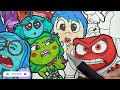 Inside Out 2 All Emotions Coloring Pages / 🎼NCS