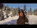Sugarloaf - Kelly Road backcountry snowboard session