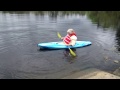 How to get into a kayak
