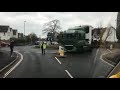 HGV roundabout Fail