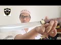 mengasah pisau vanadis 8 pakai batu King@gspchannel5166