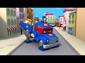 A Giant Drill to save Charlie the Crane ! - Carl the Super Truck in Car City | Children Cartoons
