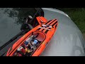 H-King (RTR) Marine Aquaholic V3 Brushless Deep Vee Racing Boat 730mm (Orange) Maiden Run