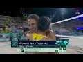 Highlights Voleibol de playa femenino: Brasil vs Australia 2-1 en semifinales | París 2024